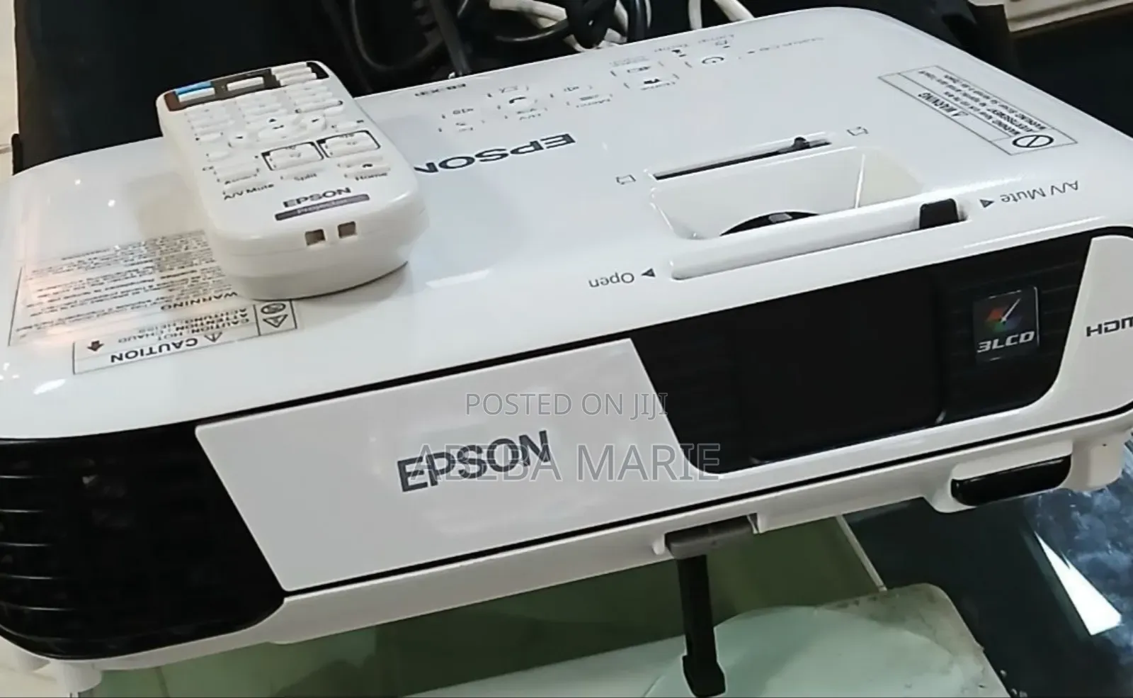 Epson Projector With Remote Model Name: Eb-X31 Hardware
