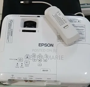 Epson Projector With Remote Model Name: Eb-X31 Hardware