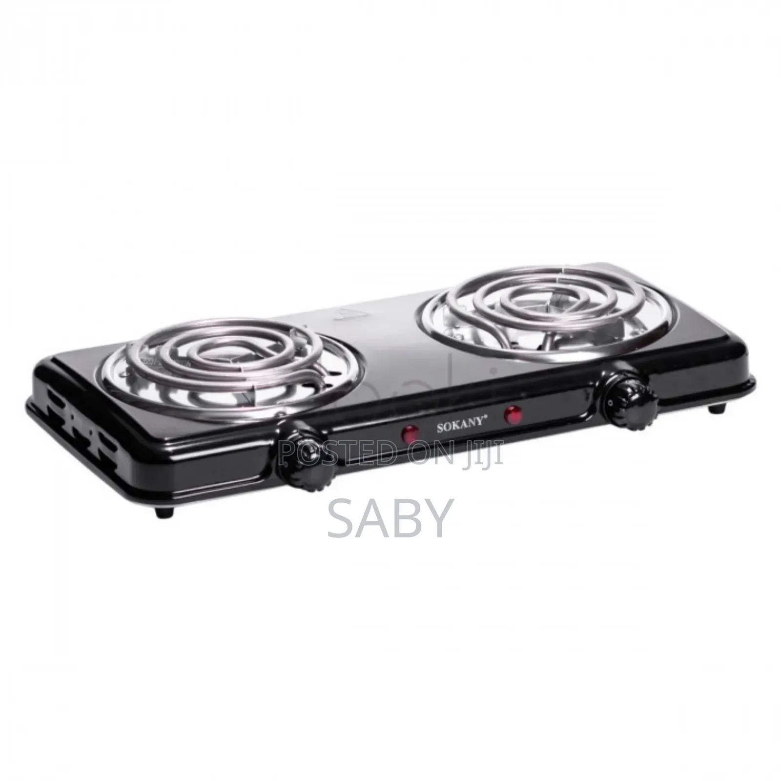Multifunctional Dual-Burner Hotplate for Home Cooking.