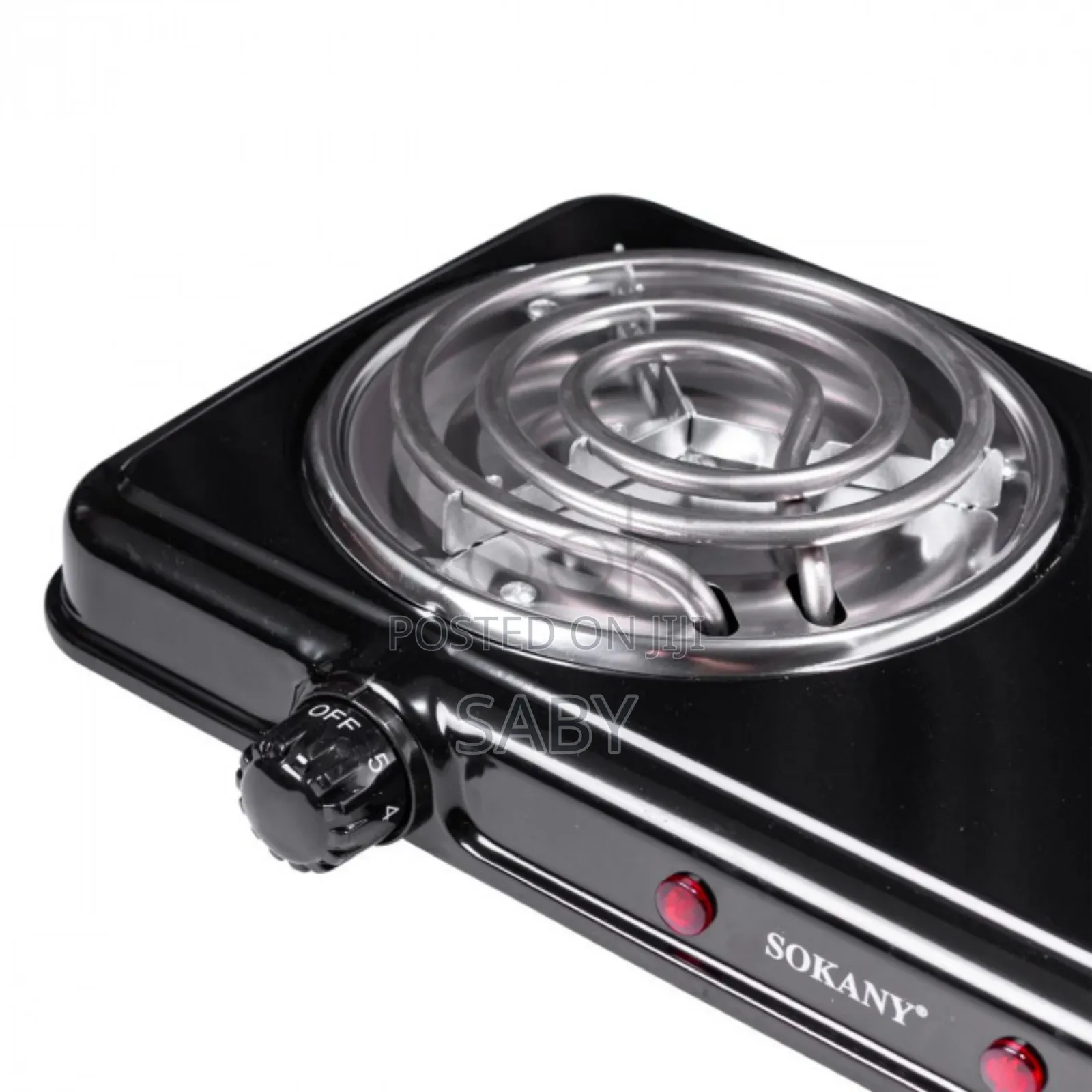 Multifunctional Dual-Burner Hotplate for Home Cooking.