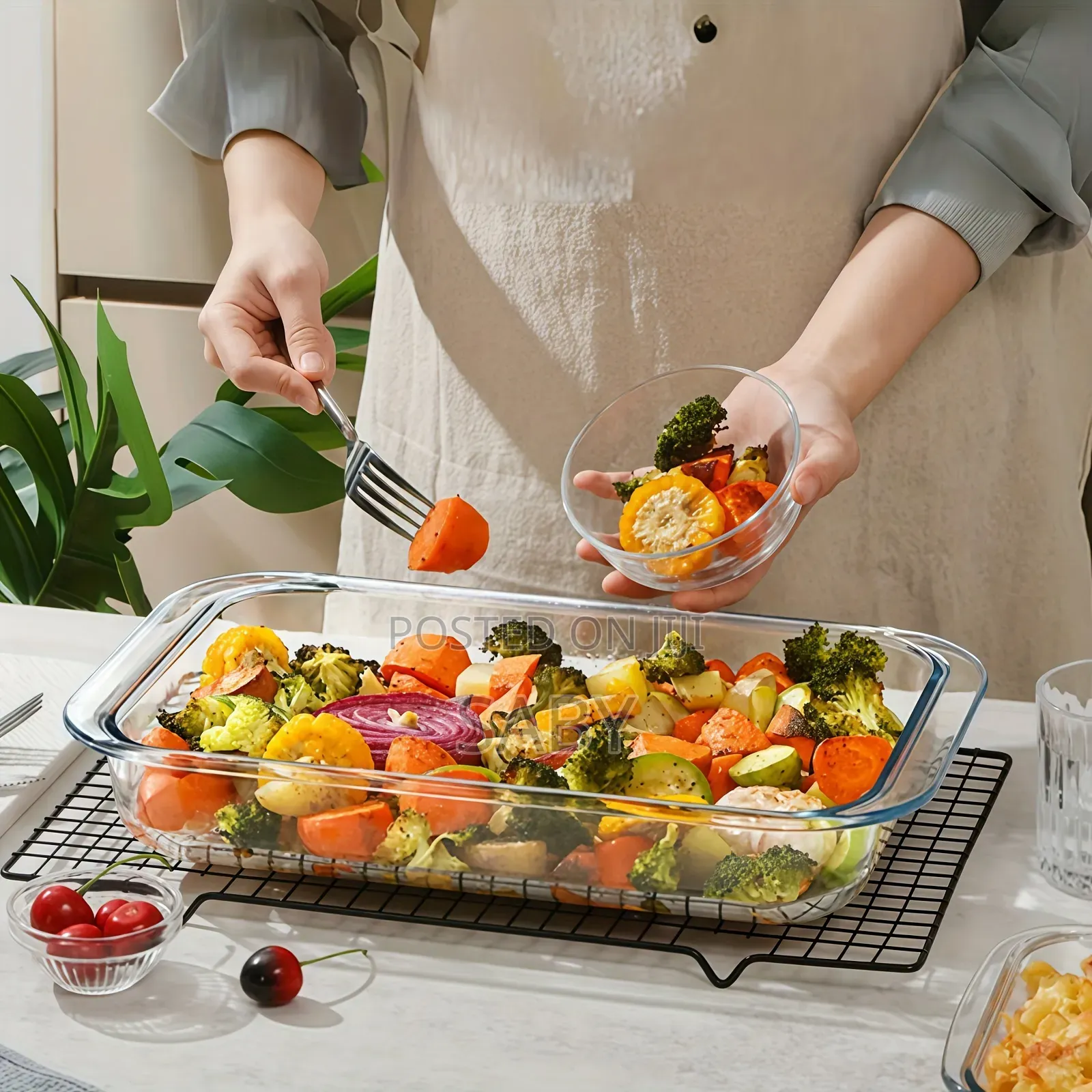 3pcs Borosilicate Glass,