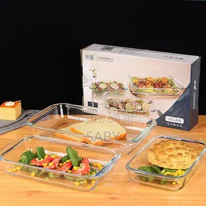 3pcs Borosilicate Glass,