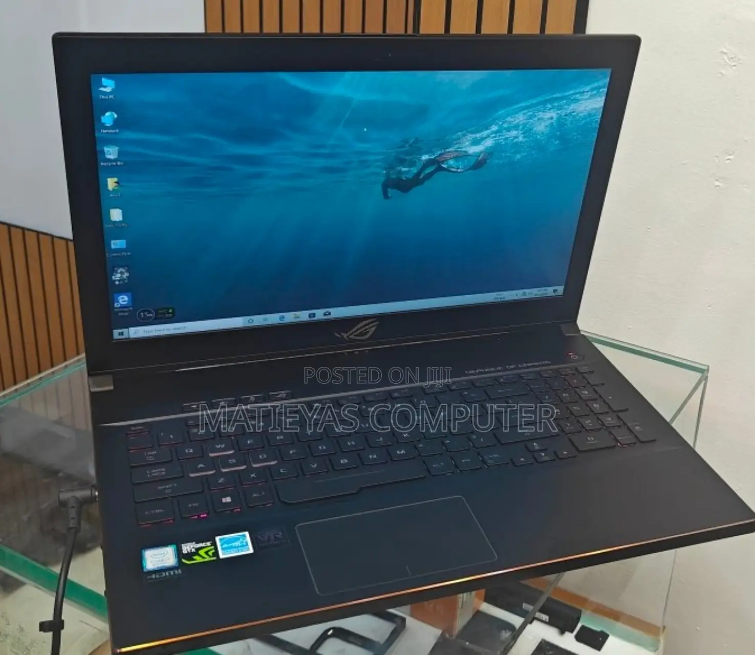 New Laptop Asus ROG Zephyrus G15 16GB Intel Core I7 HDD+SSD 1T