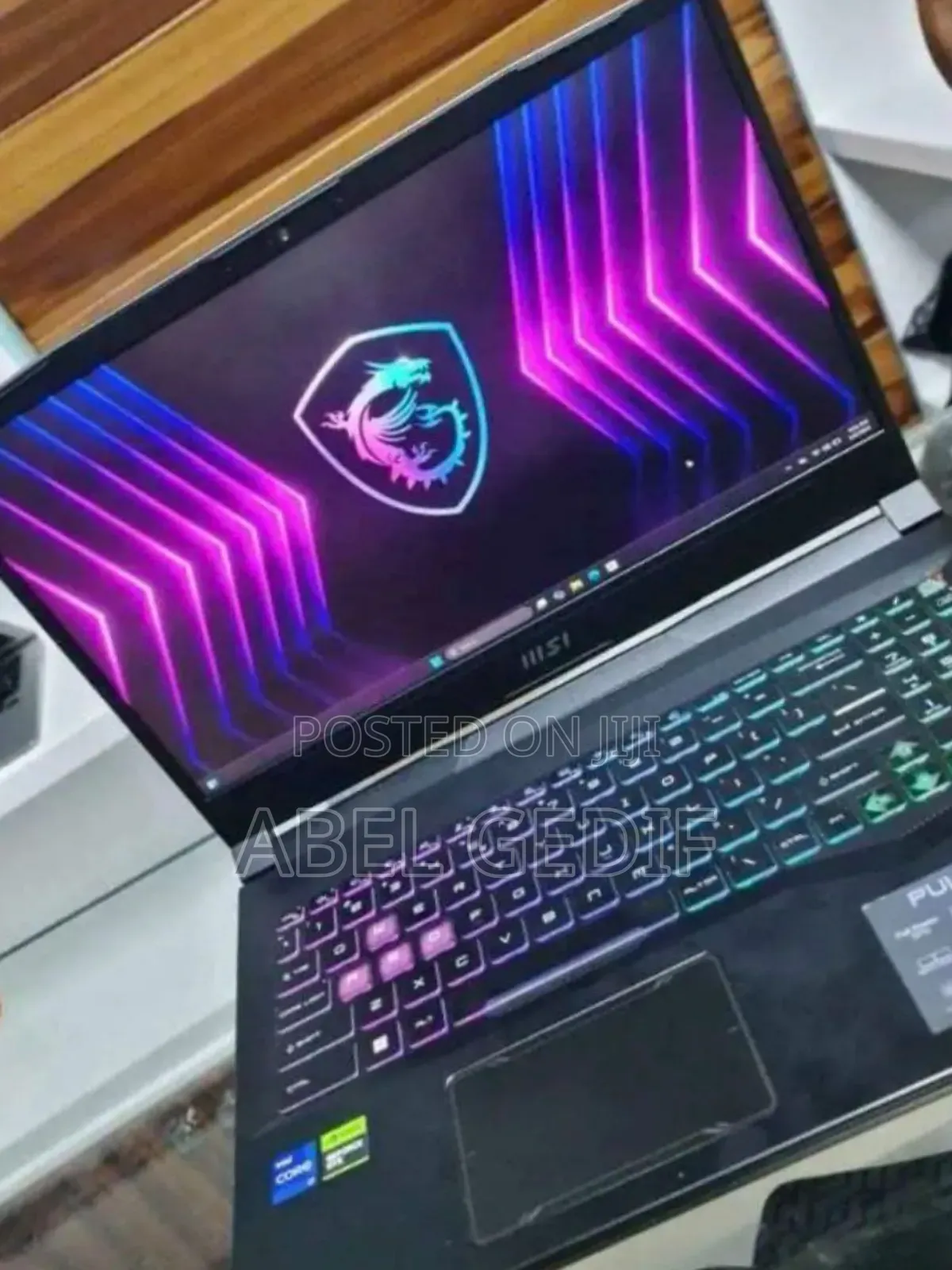 New Laptop MSI Pulse GL66 16GB Intel Core I7 SSD 1T