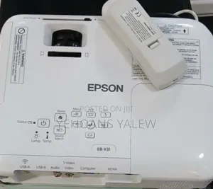 Photo - Epson Projector With Remote Model Name: Eb-X31 Hardware Interfa