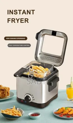 Kitchen Appliance Used for Frying Foods in Hot Oil.
