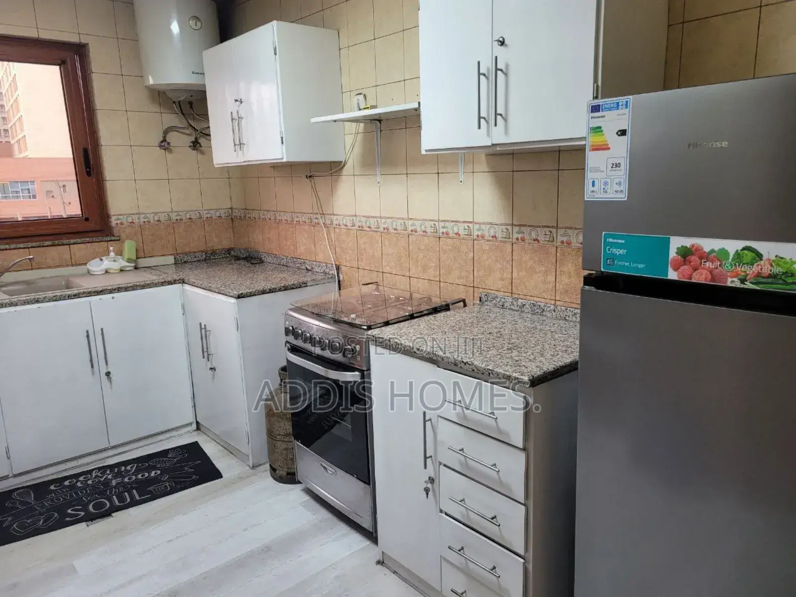 Furnished 3bdrm Apartment in Bole for rent