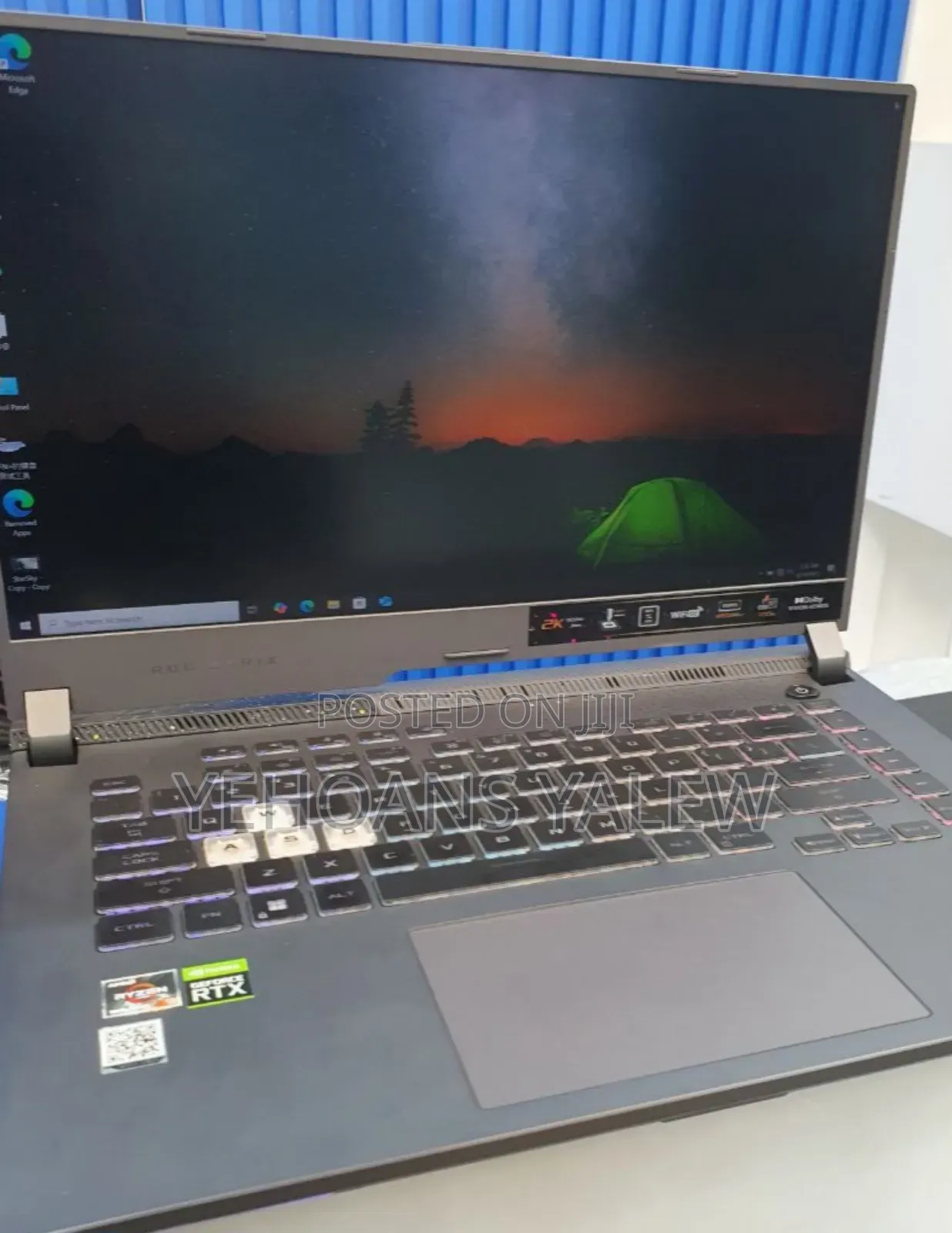 New Laptop Asus ROG Strix G15 16GB AMD Ryzen 9 SSD 512GB