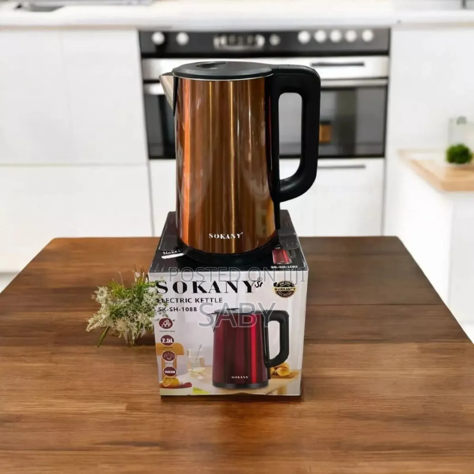 Sokany Kettles Electric - Fast Boiling Kettles( የውሀ ማፍያ )
