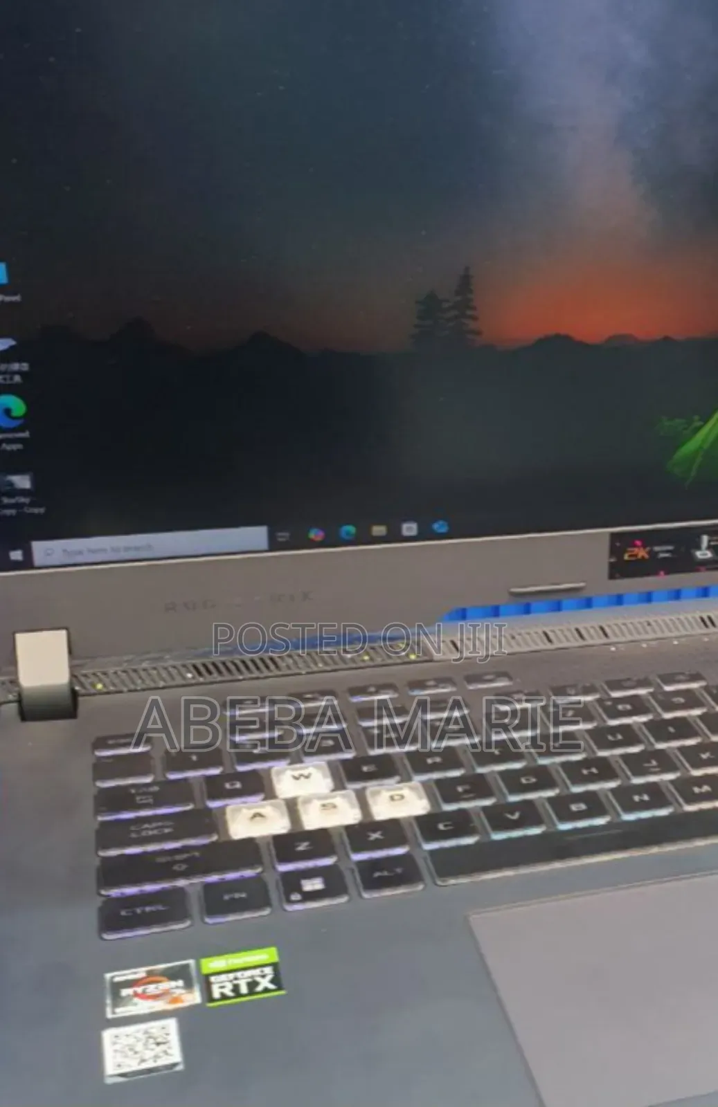 New Laptop Asus ROG Strix G15 16GB AMD Ryzen 9 SSD 512GB