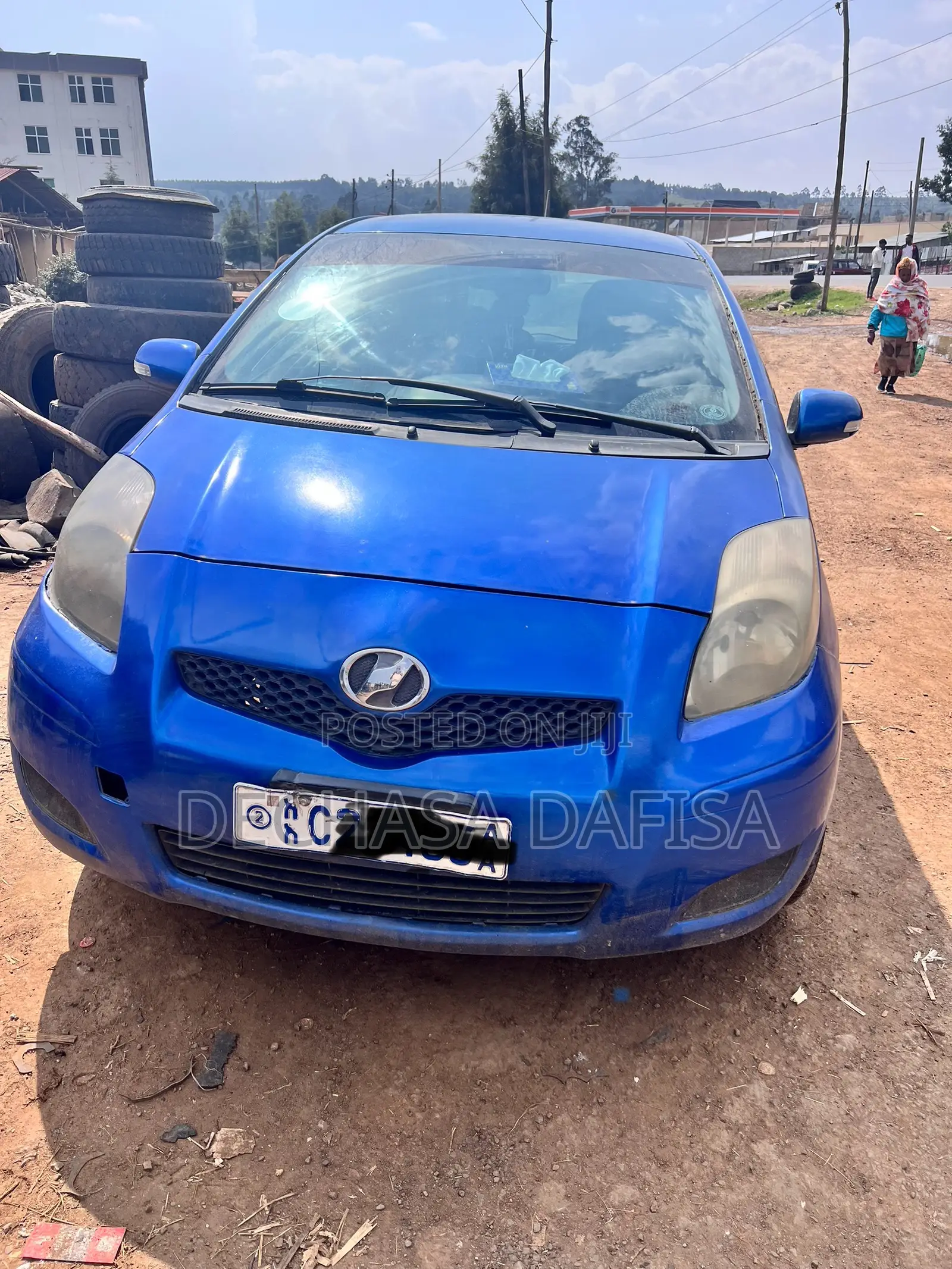 Toyota Yaris 2010 Blue