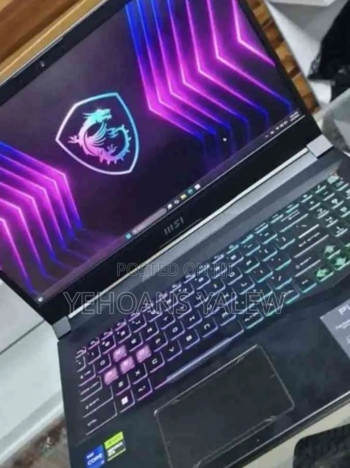 New Laptop MSI 16GB Intel Core I7 SSD 1T