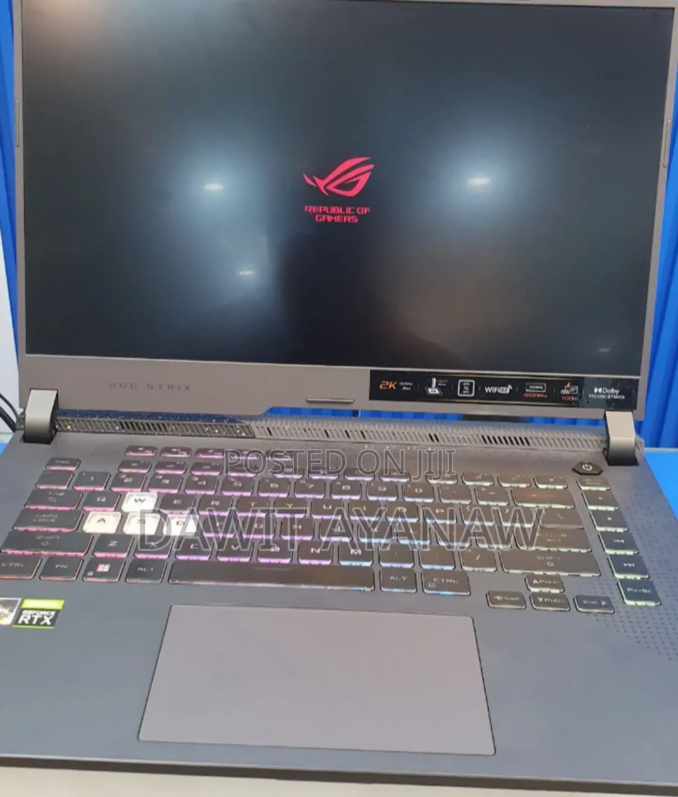 New Laptop Asus ROG Strix G15 16GB AMD Ryzen 9 SSD 512GB