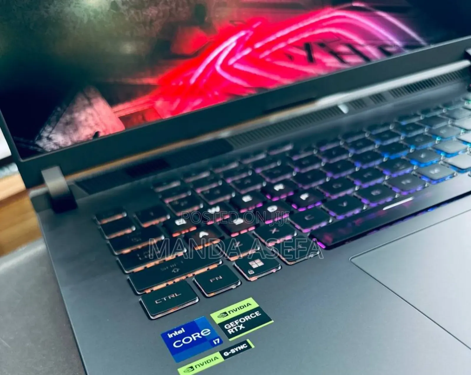 New Laptop Asus ROG Strix G16 G614 16GB Intel Core I7 SSD 1T