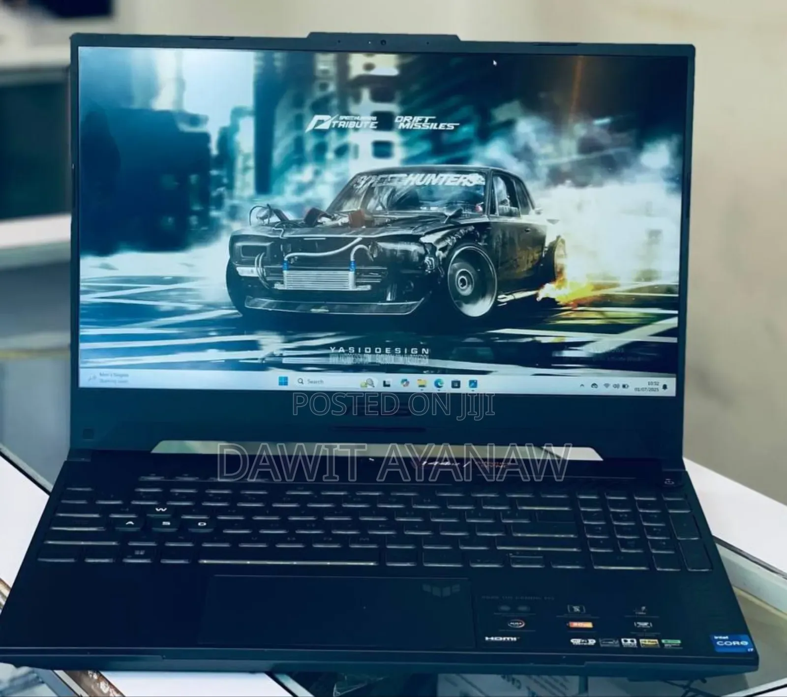 New Laptop Asus TUF Dash F15 16GB Intel Core I7 SSD 512GB