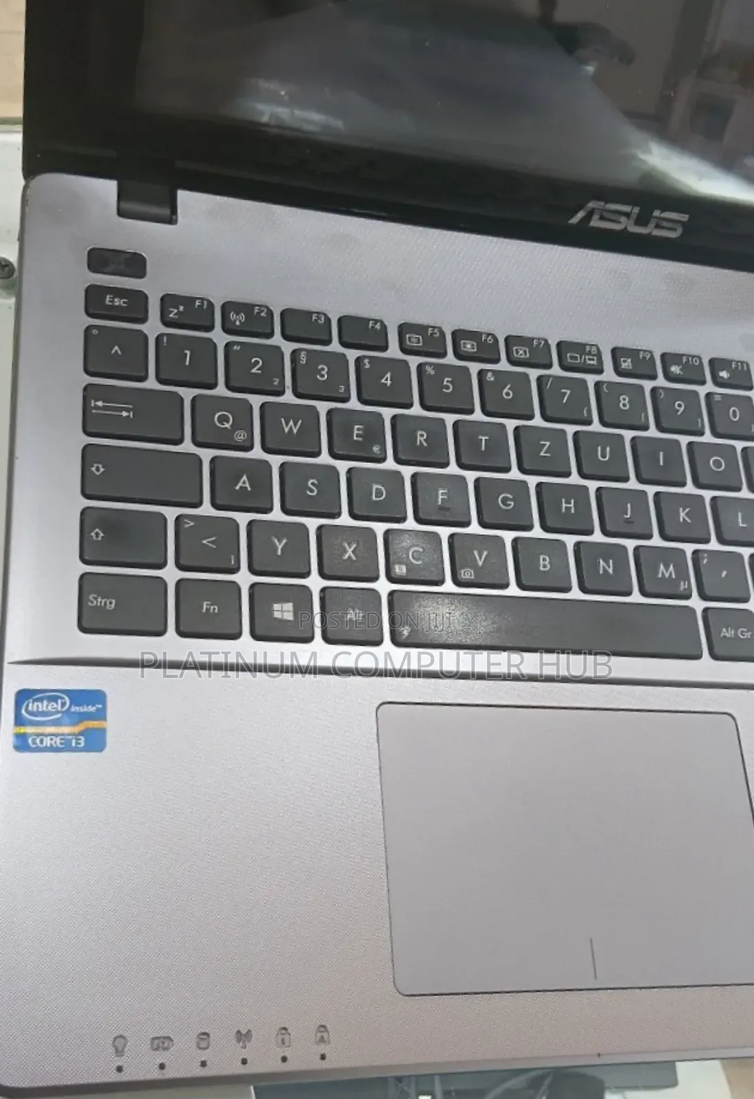 Laptop Asus 8GB Intel Core I3 HDD 500GB