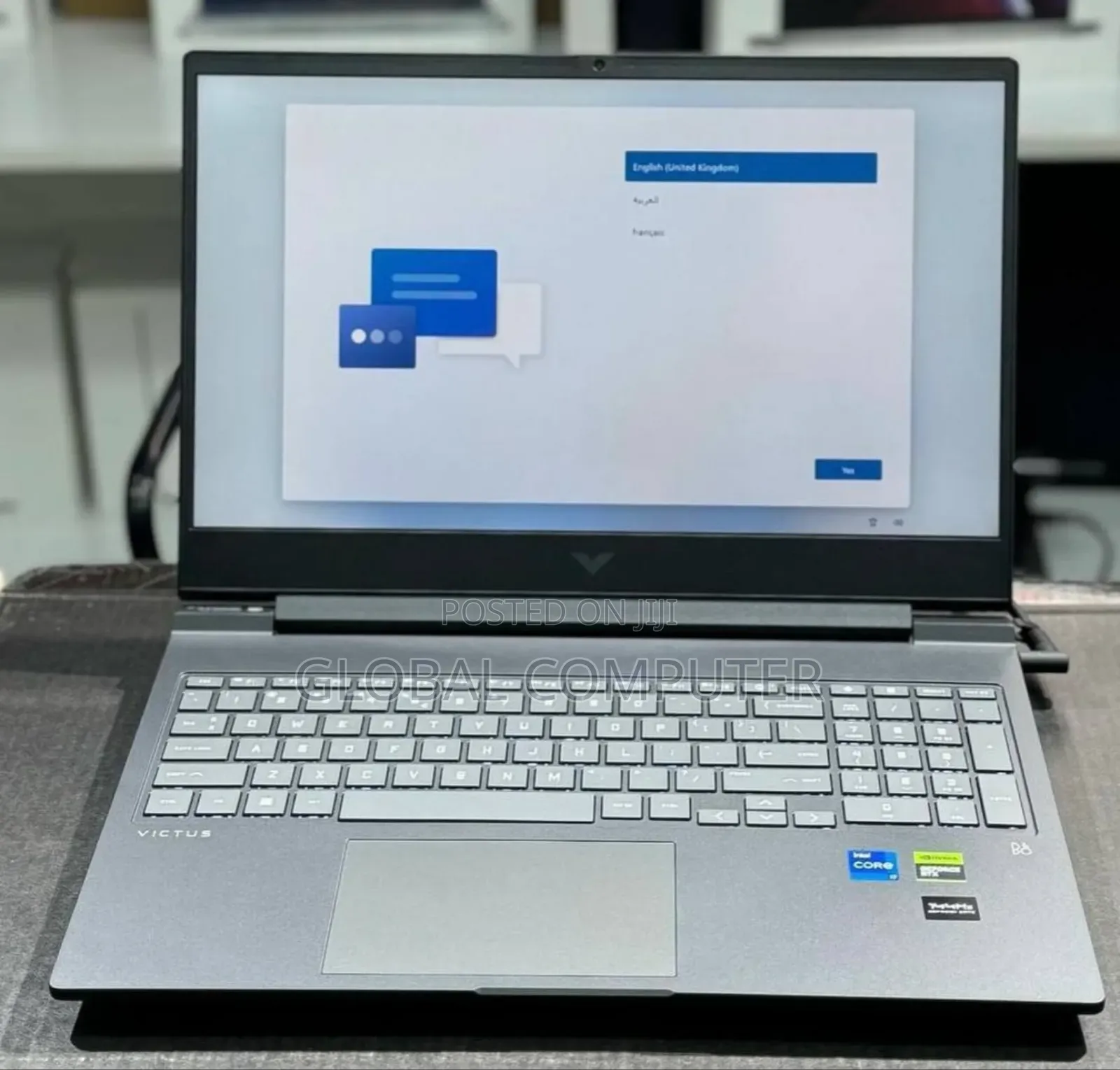 New Laptop HP Victus 16 16GB Intel Core I7 SSD 512GB