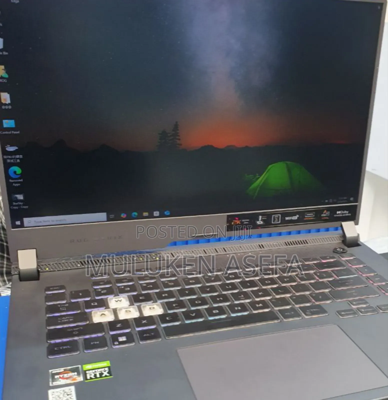 New Laptop Asus ROG Strix G15 16GB AMD Ryzen 9 SSD 512GB