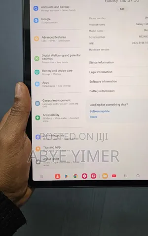 New Samsung Galaxy Tab S7 128 GB Silver