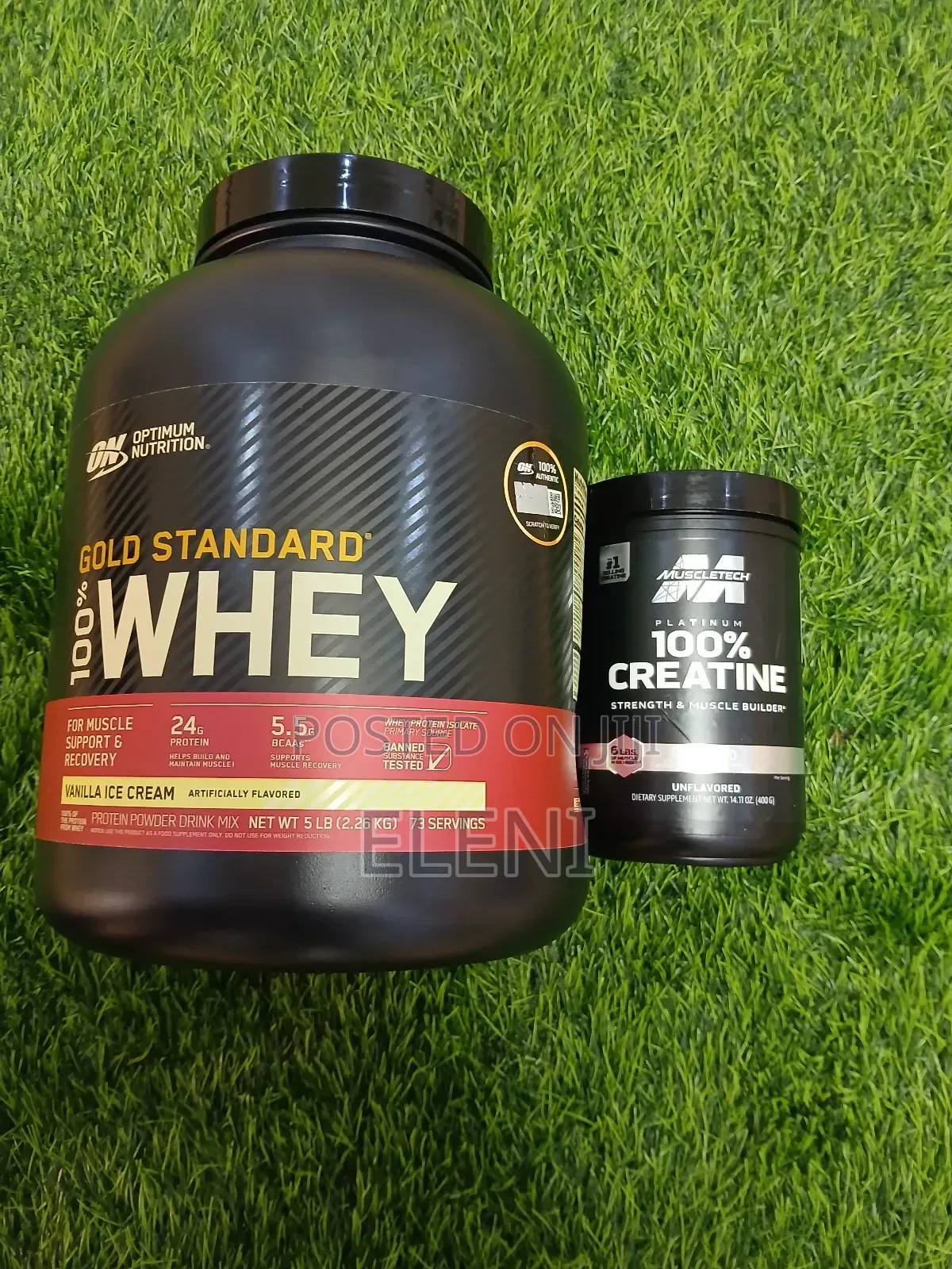 Whey Protein and Platinum Creatin