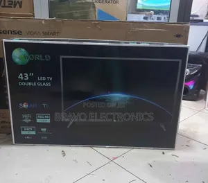 Photo - World 43”inches Smart Tv – Big Screen, Smart Entertainment!