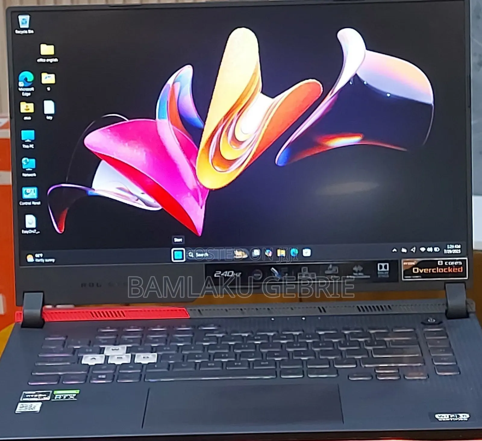 New Laptop Asus ROG Strix G15 16GB AMD Ryzen 9 SSD 1T