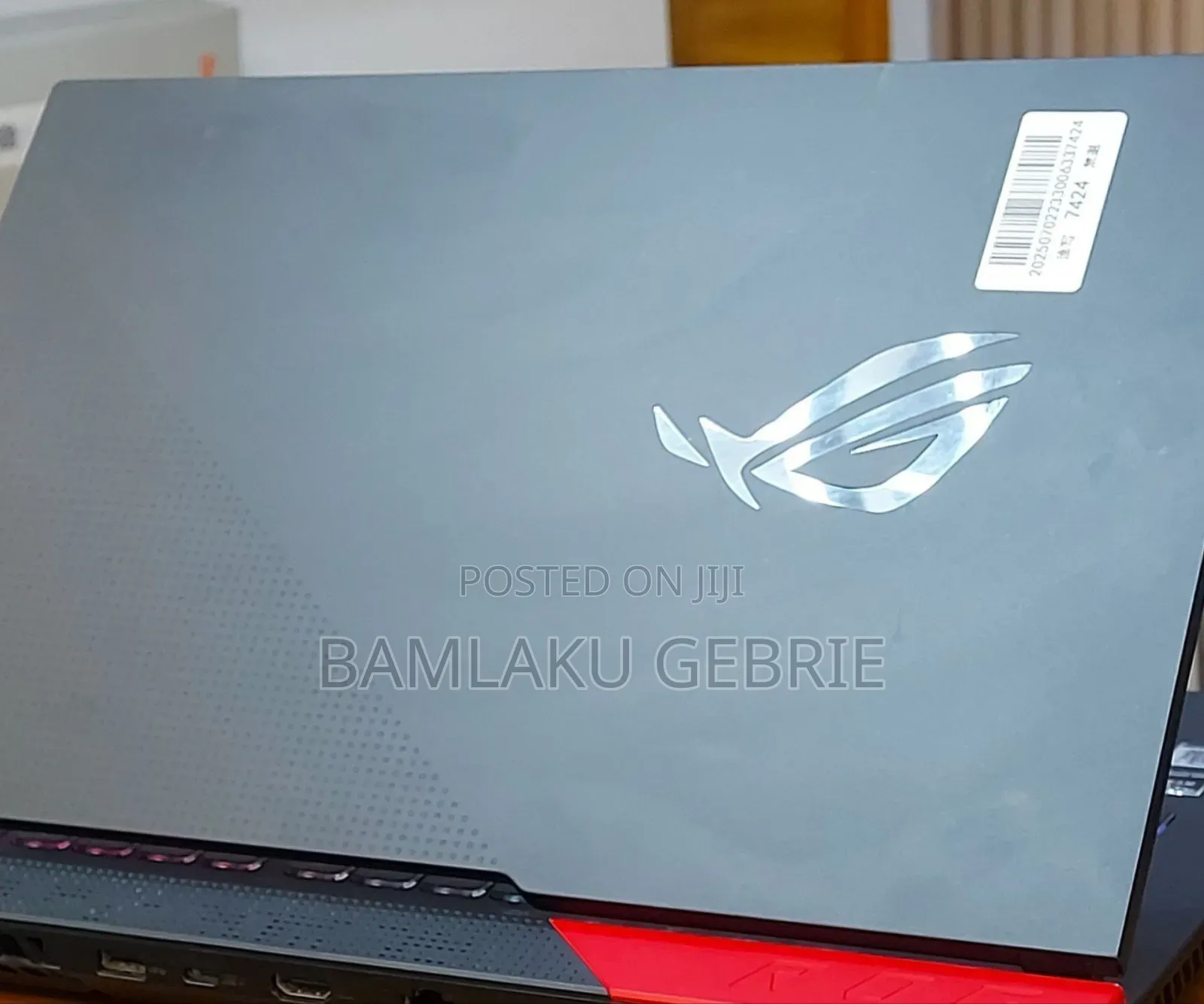 New Laptop Asus ROG Strix G15 16GB AMD Ryzen 9 SSD 1T