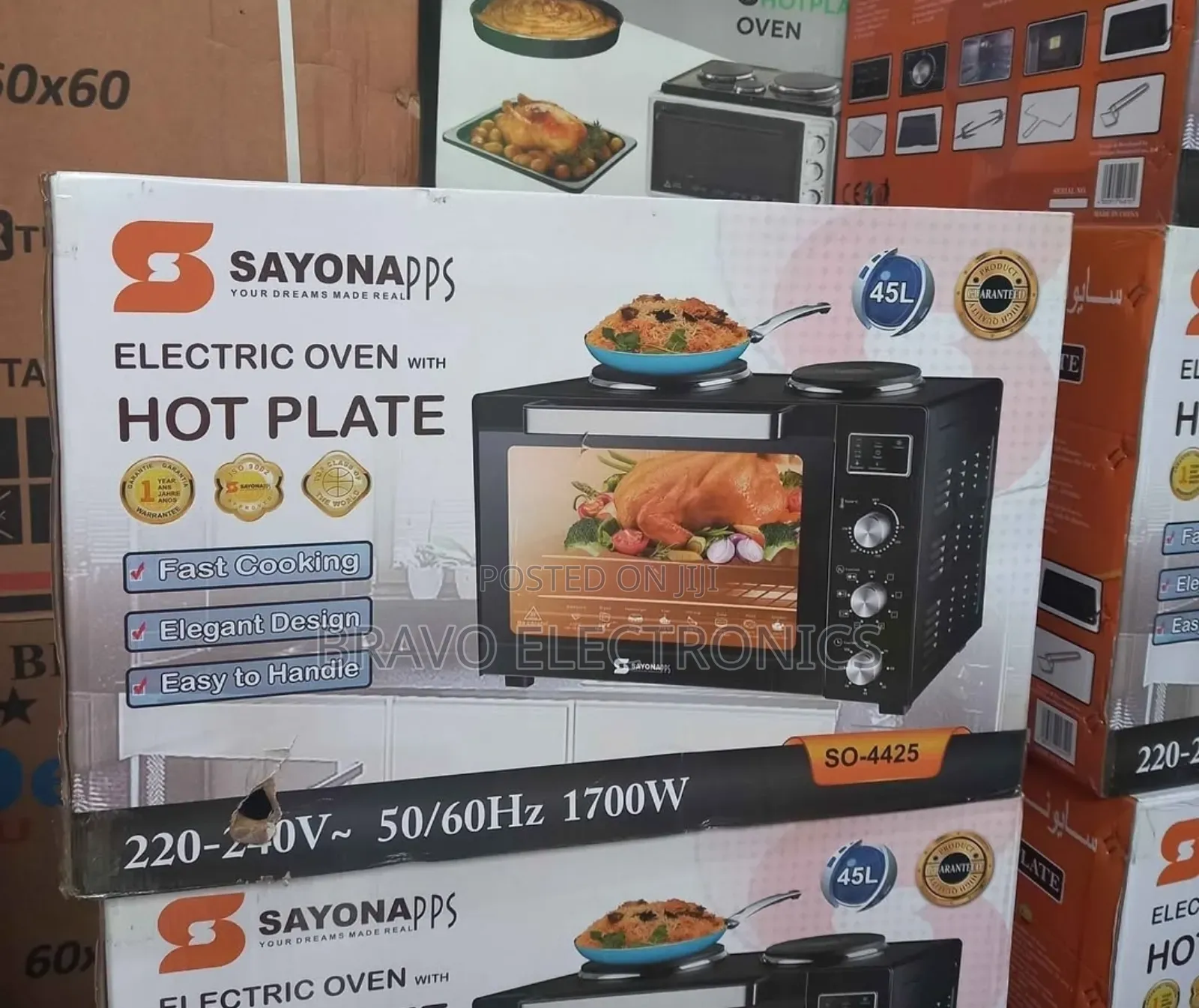 Sayona Mini Oven 48l – Compact, Powerful Stylish! Free Delivery