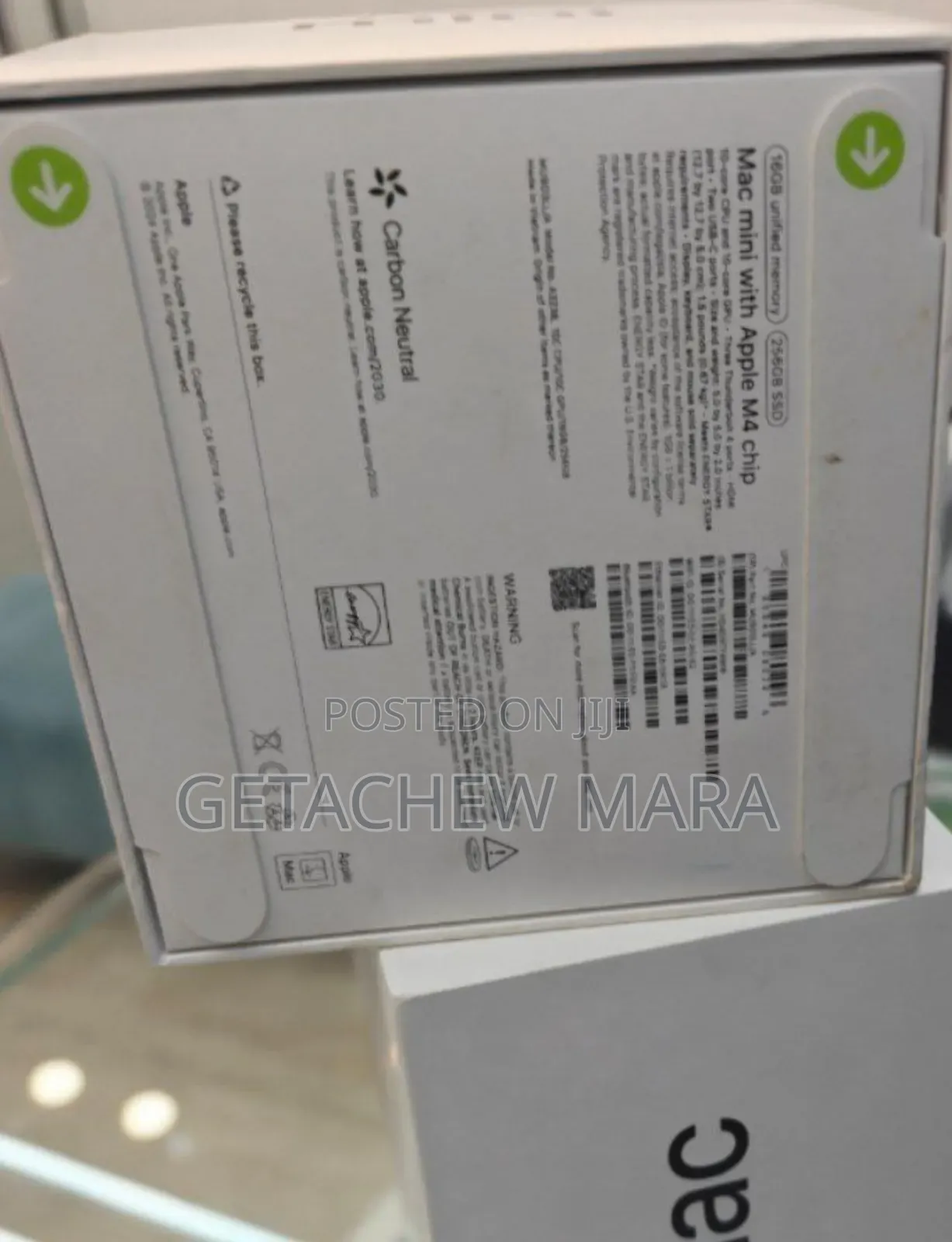 New Laptop Apple MacBook Pro M1 16GB Intel SSD 256GB