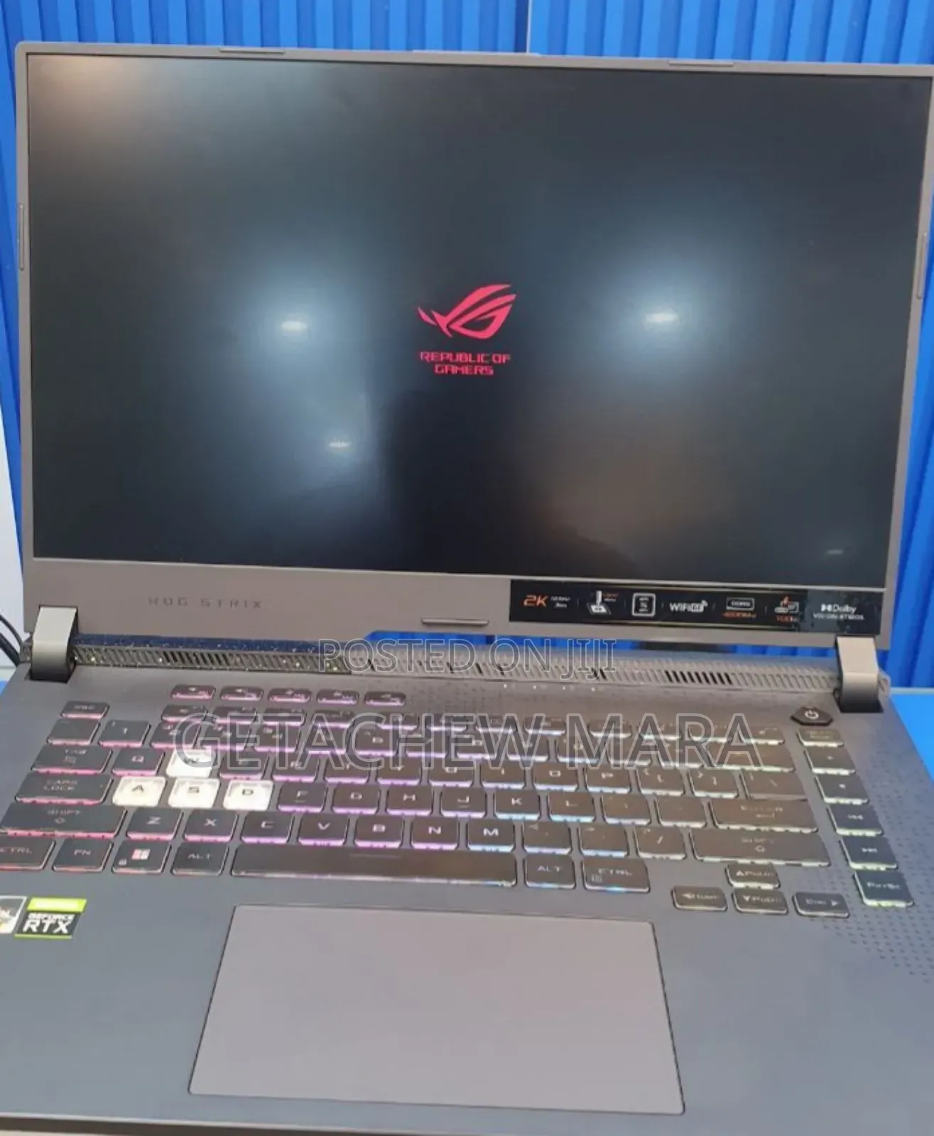 New Laptop Asus ROG Strix G15 16GB Intel Core I9 SSD 512GB