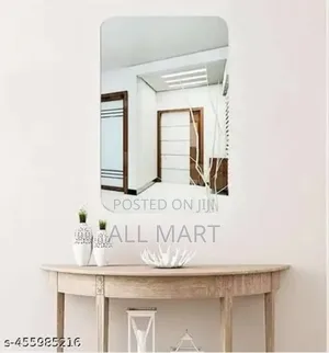 Photo - Rectangular Self Adhesive Decorative Sticker Mirror
