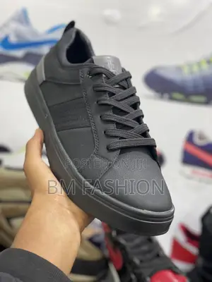 Full Black Flat Shoes