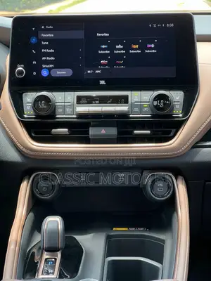 New Toyota Grand Highlander Hybrid 2025 Black