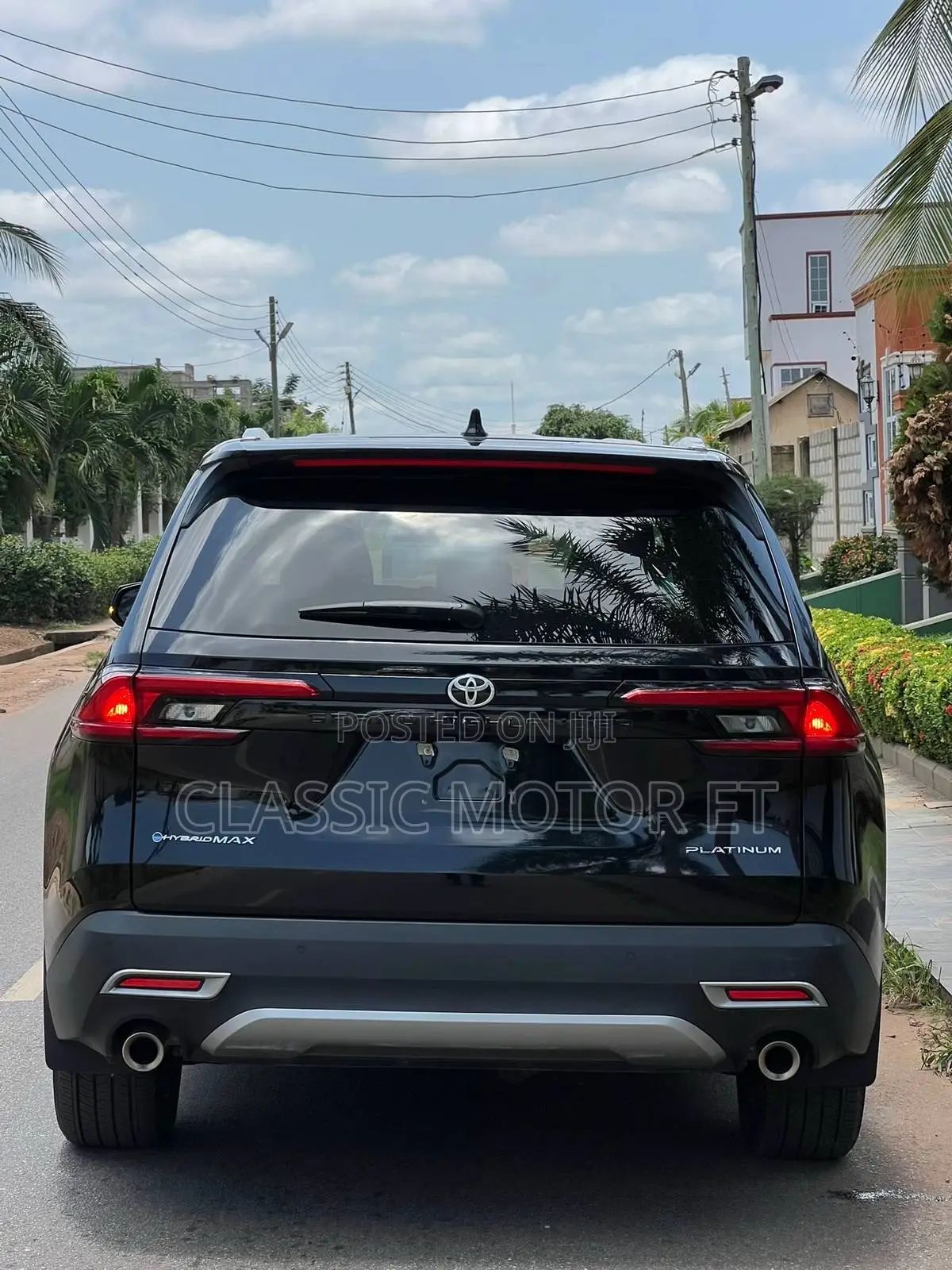 New Toyota Grand Highlander Hybrid 2025 Black