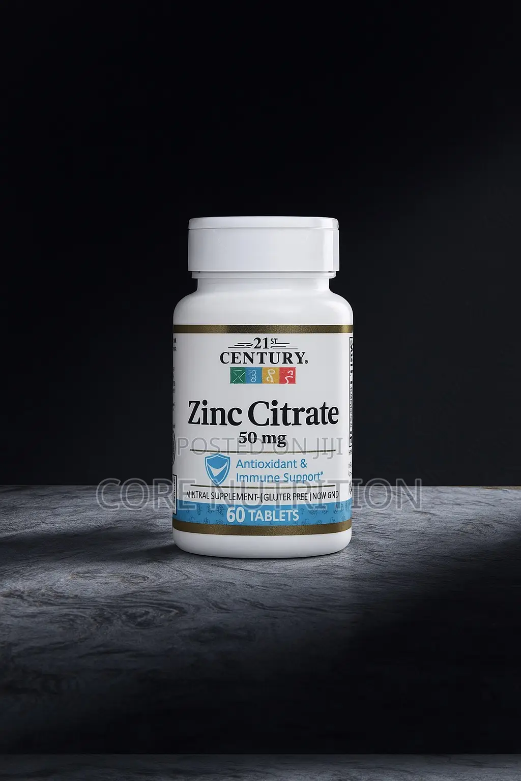 Zinc Citrate, 50 Mg , 60 Tablets
