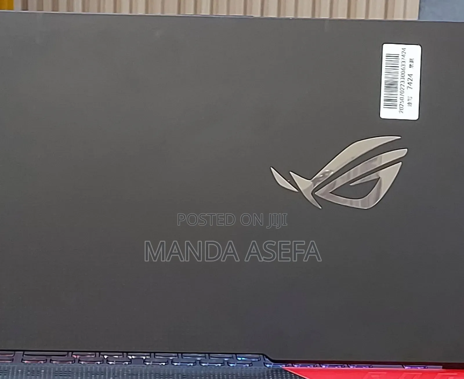 New Laptop Asus ROG Strix G16 G614 16GB AMD Ryzen 9 SSD 1T