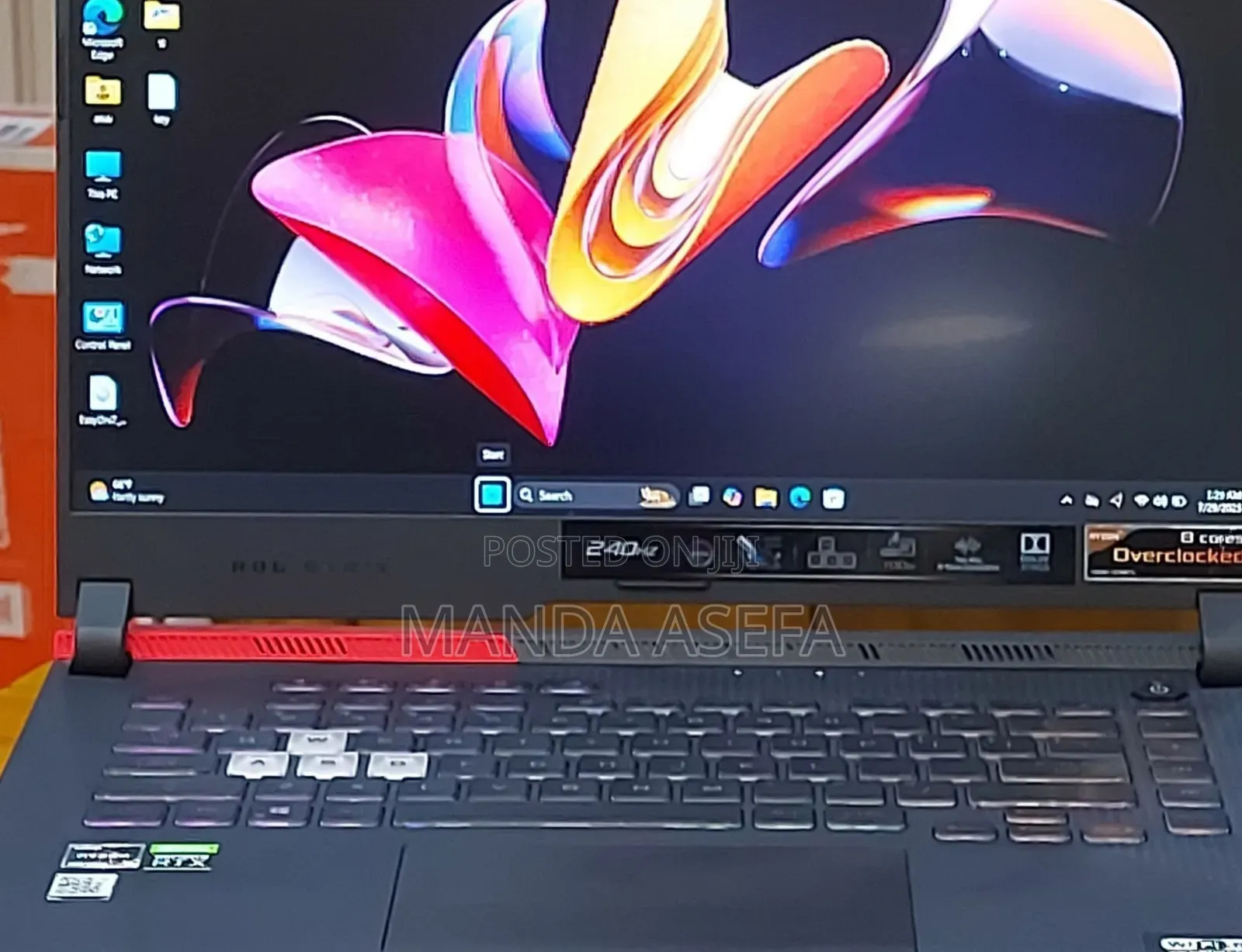 New Laptop Asus ROG Strix G16 G614 16GB AMD Ryzen 9 SSD 1T