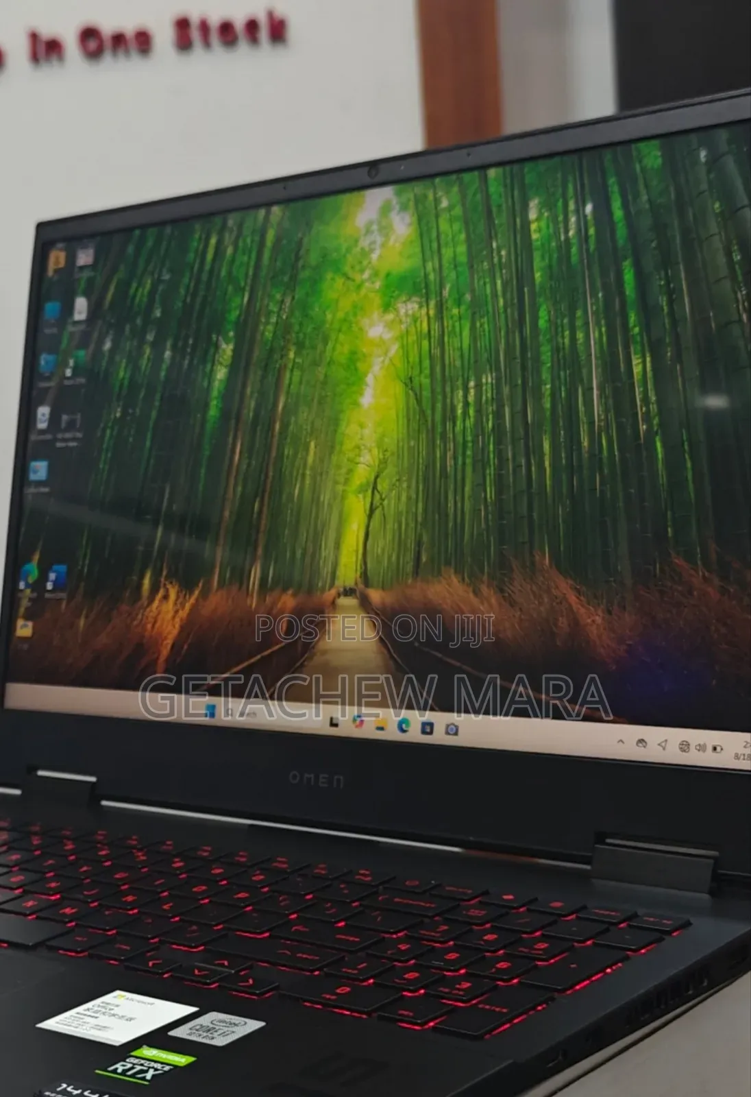 New Laptop HP Omen 15t 16GB Intel Core I7 SSD 512GB