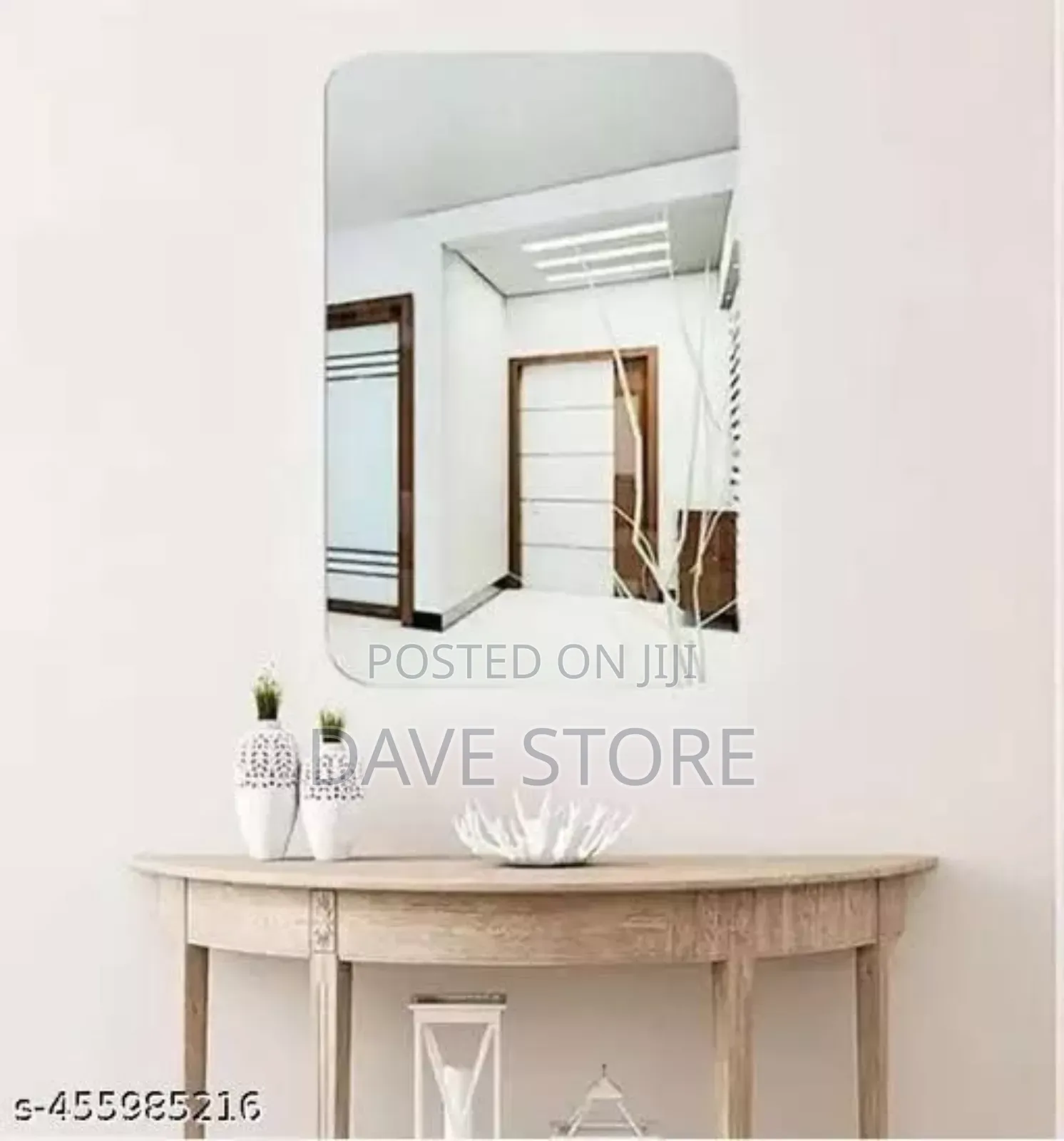 Rectangular Self-Adhesive Decorative Sticker Mirror