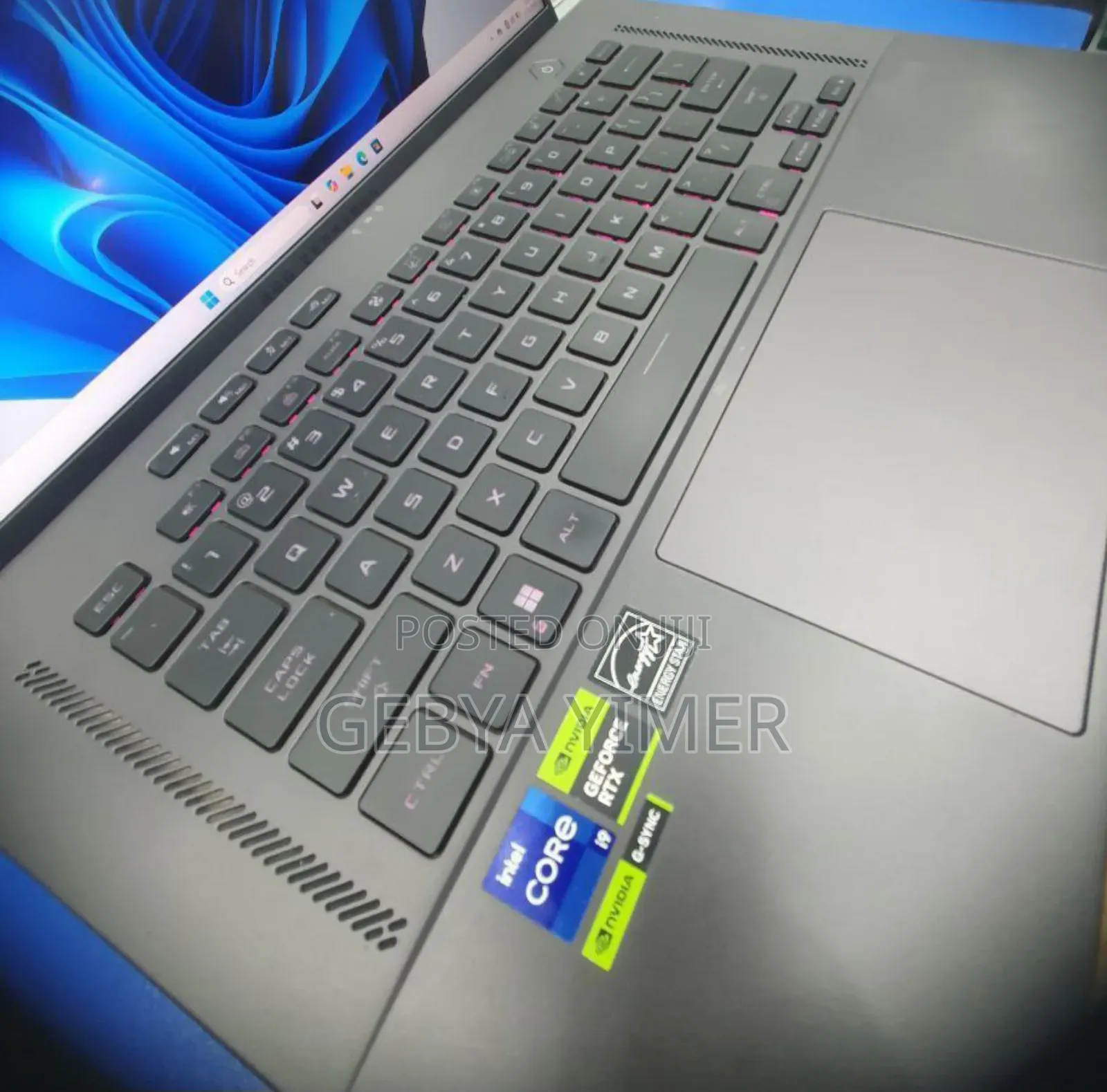 New Laptop Asus ROG Zephyrus G15 16GB Intel Core I9 SSD 1T