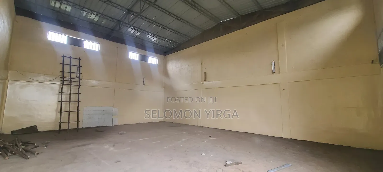 ለክራይ የቀረበ መጋዘን