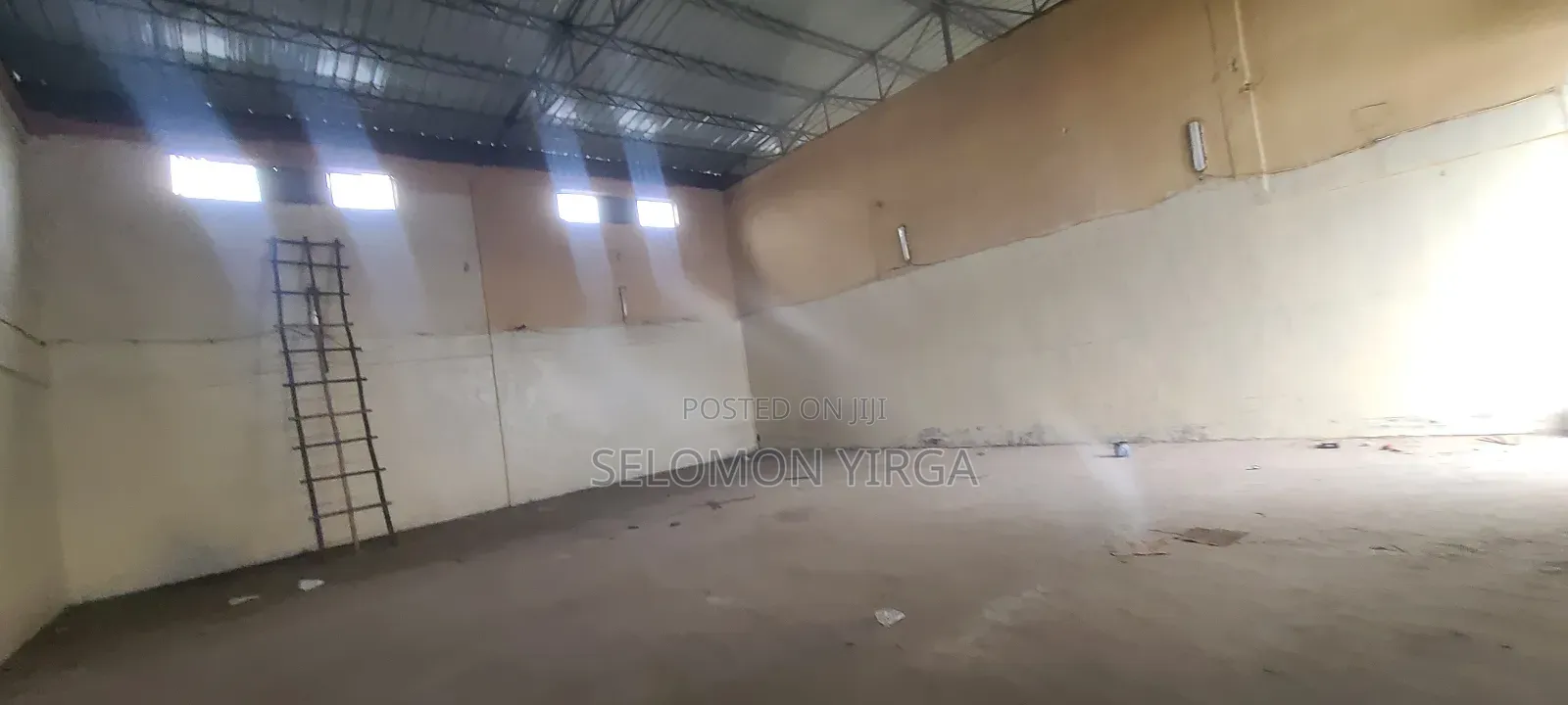 ለክራይ የቀረበ መጋዘን