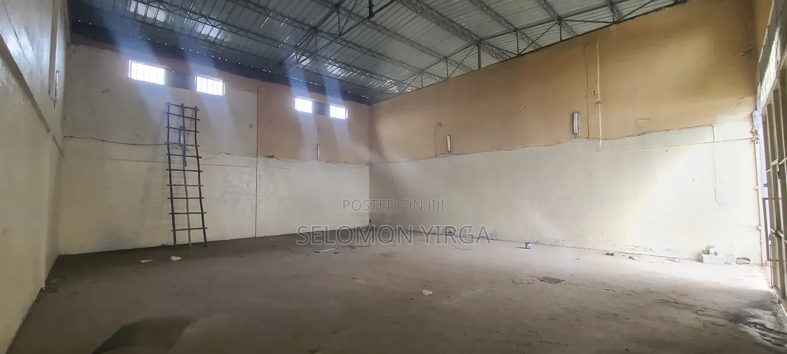 ለክራይ የቀረበ መጋዘን