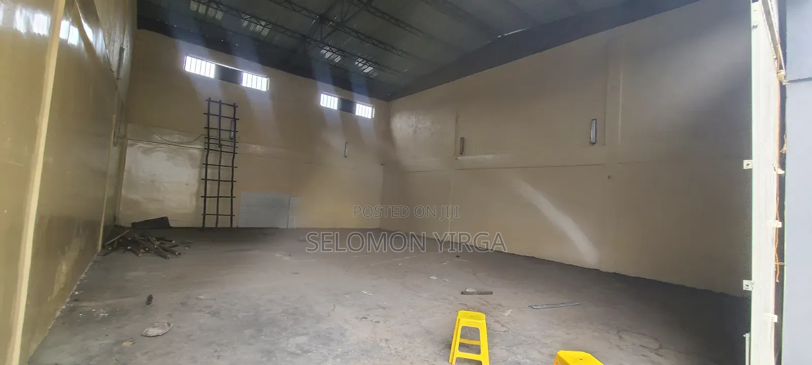 ለክራይ የቀረበ መጋዘን