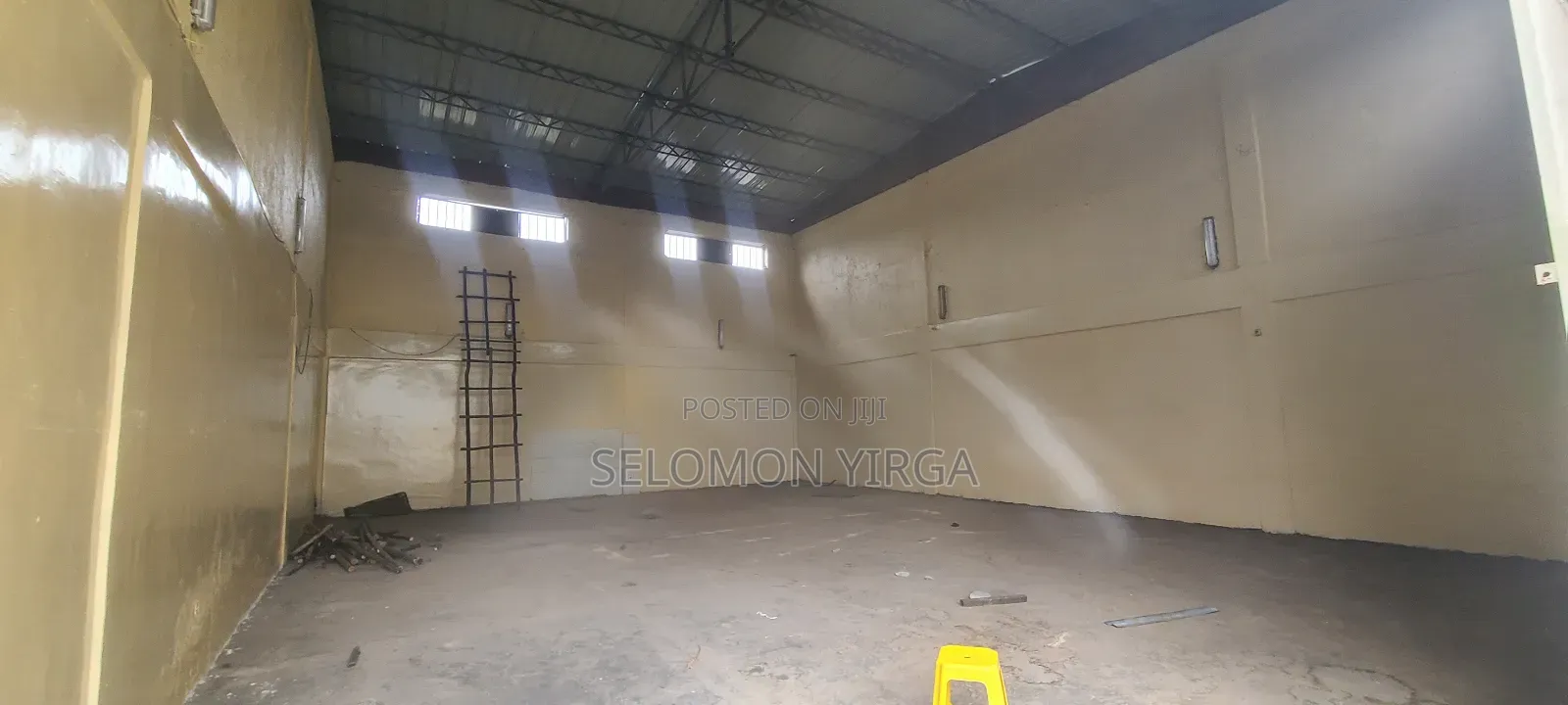 ለክራይ የቀረበ መጋዘን