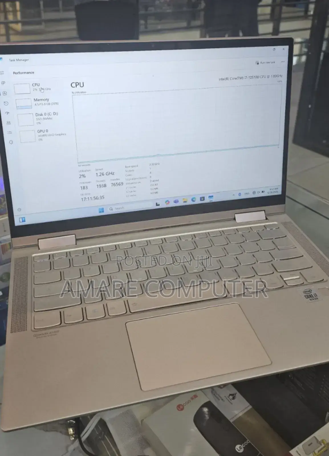 New Laptop Lenovo Yoga C740 16GB Intel Core I7 SSD 512GB