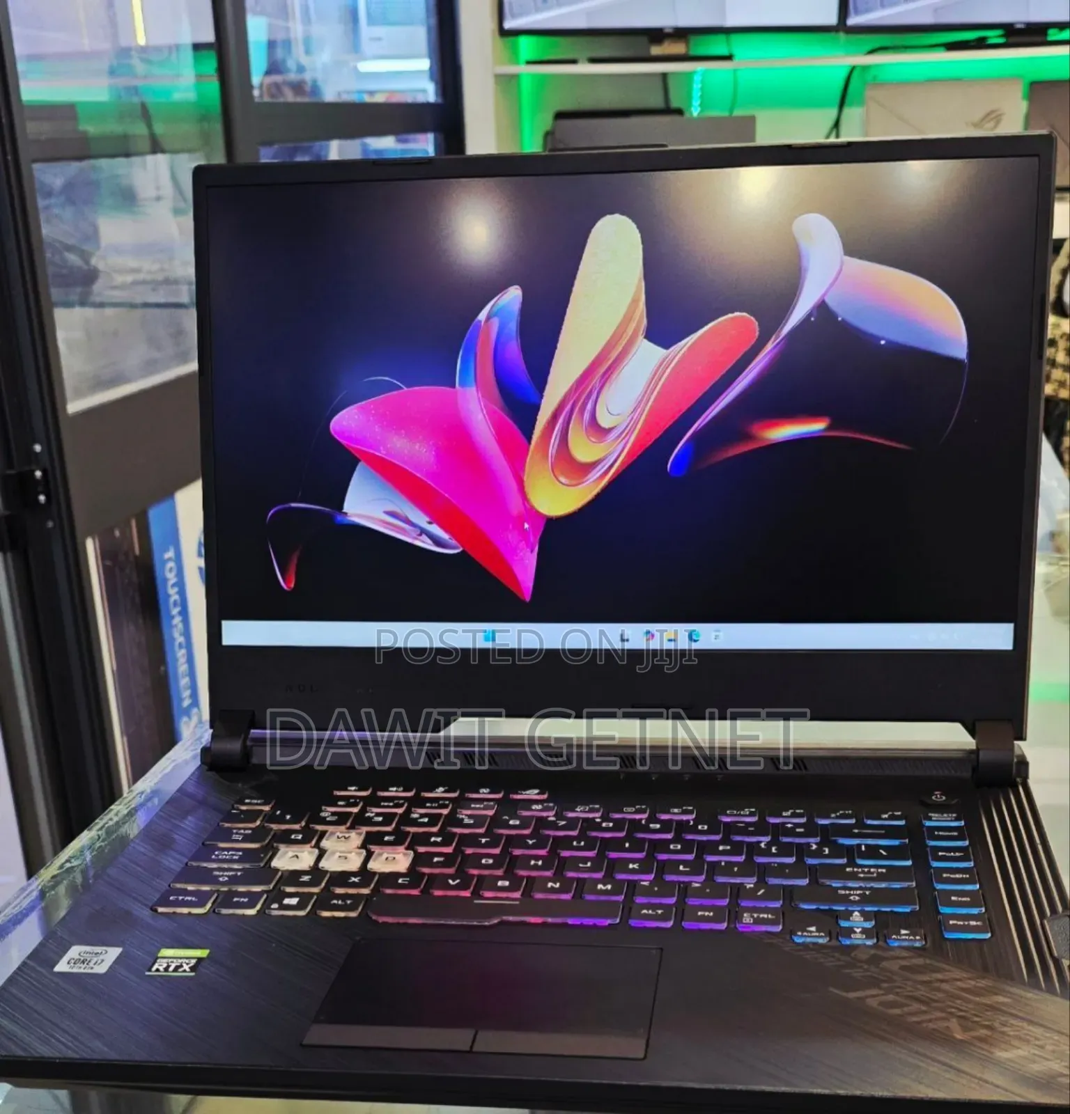 New Laptop Asus ROG Strix G15 16GB Intel Core I7 SSD 512GB
