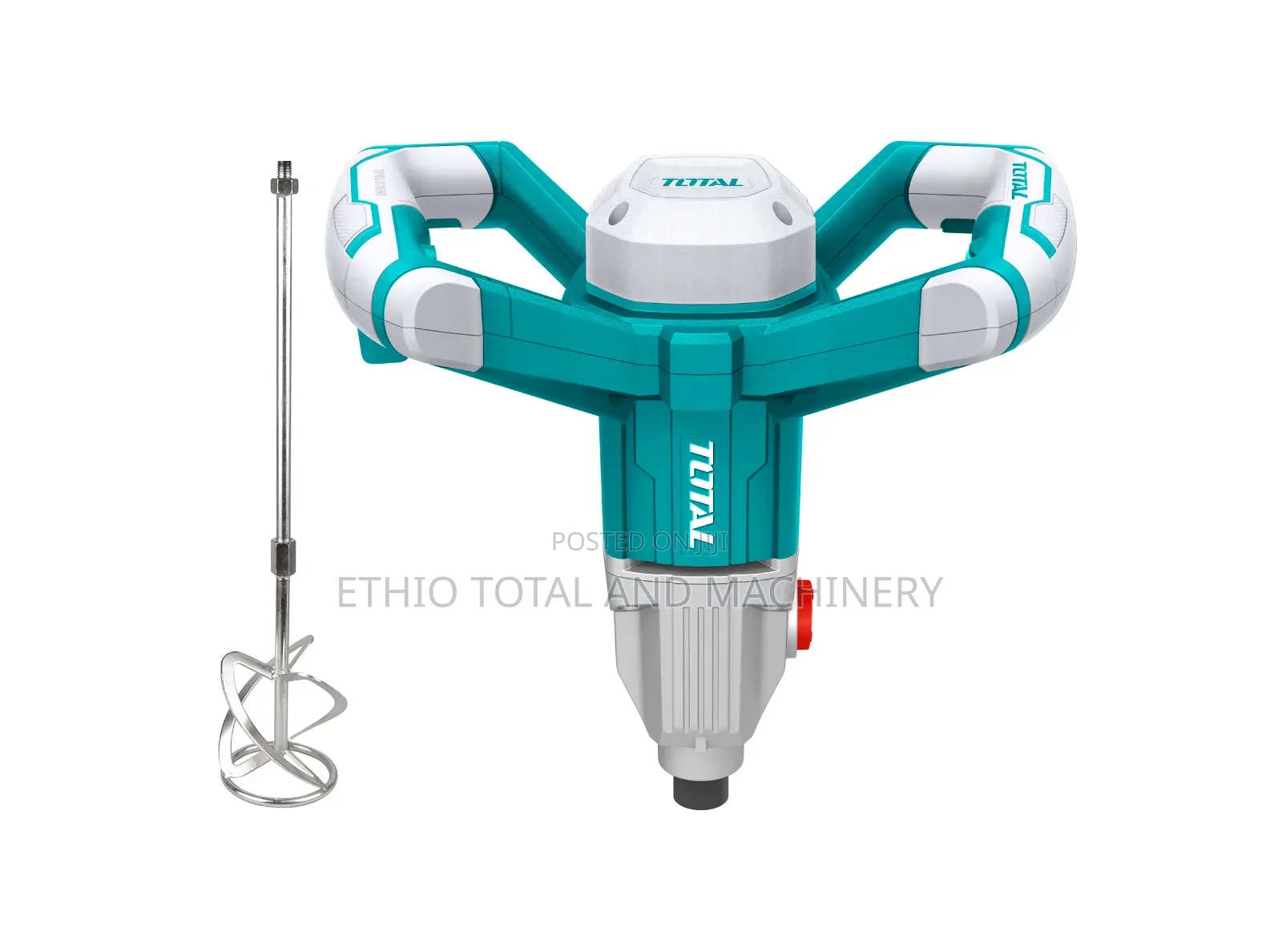 Total Hand Mixer 1400watt 1 Pad ቶታል ሚክሰር ባለ አንድ መበጥበጫ ለላርጎ ለጅብሰም