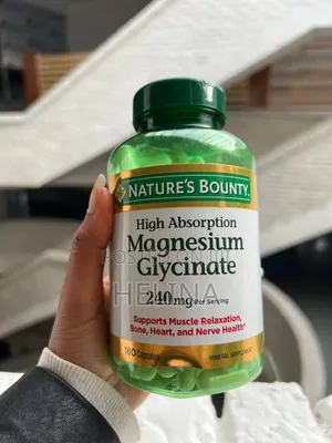 Photo - Nature's Bounty Magnesium Glycinate 240mg Per Serving Usa