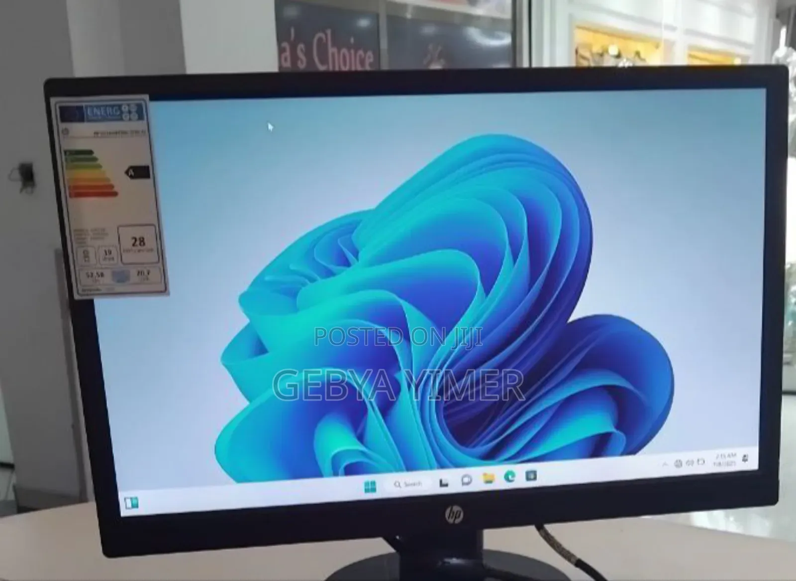 1brand New Hp 2onitor Withframe Model V214a P